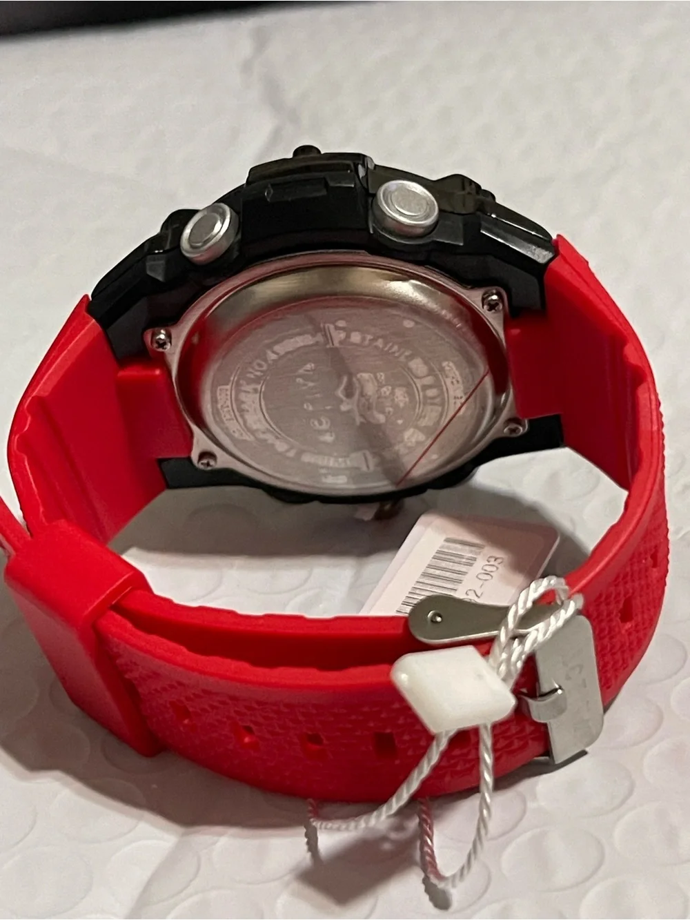 Activa X Invicta Analog & Digital Men's Watch - 55mm, Red & Black